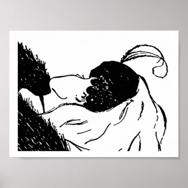 Unga eller gamla kvinnobilder Poster (Framsidan)