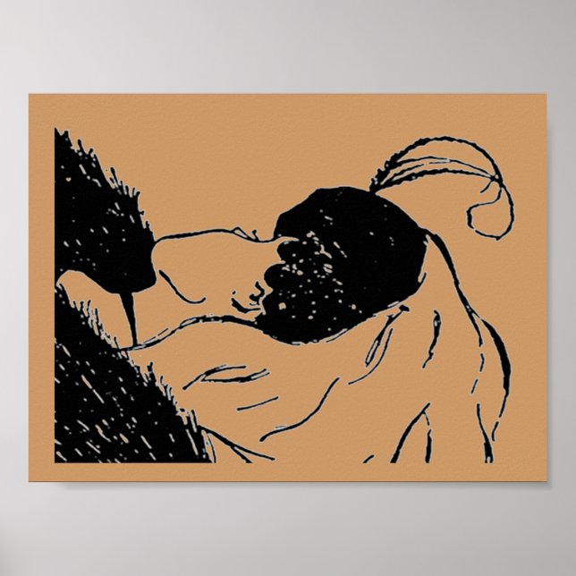 Unga eller gamla kvinnobilder Poster (Framsidan)