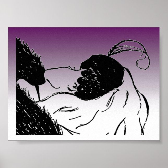 Unga eller gamla kvinnobilder Poster (Framsidan)