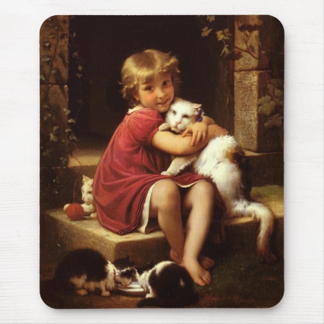 Unga flickans favoritkatt (Perrault) Musmatta (Framsidan)