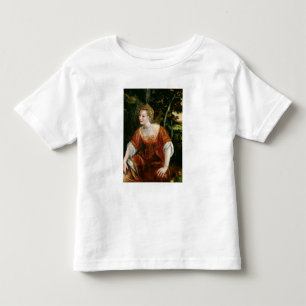Unga flickor i ett landskap tee shirt
