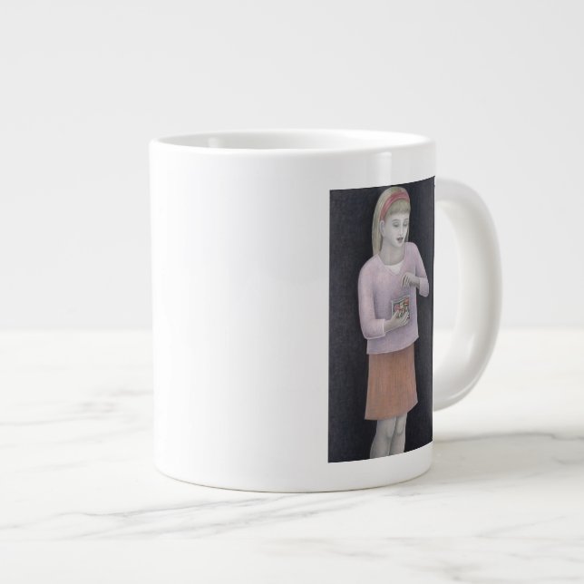 Unga flickor med sötsaker 2007 jumbo mugg (Framsida höger)