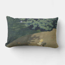 Unga flickor som springer efter en röd Boll (barnd