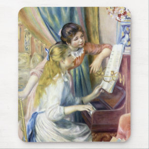 Unga flickor vid Piano av Pierre Renoir Musmatta