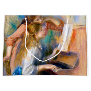 Unga flickor vid Piano, Renoir
