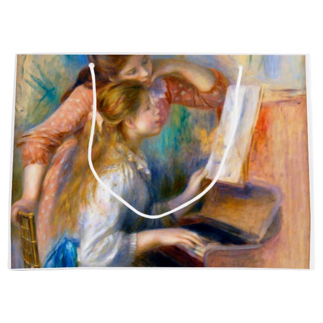 Unga flickor vid Piano, Renoir (Framsidan)