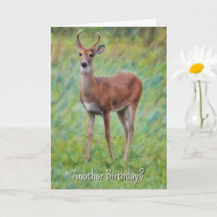 Unga födelsedag - Hjorten Funny Pun Birthday Card Kort