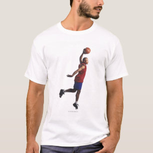 unga för en basketspelare för vuxen manlig flugo tee