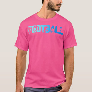 Unga fotbollsmatcher i amerikanska fotbollsmatchen t shirt