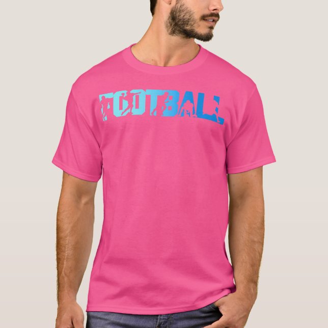 Unga fotbollsmatcher i amerikanska fotbollsmatchen t shirt (Framsida)