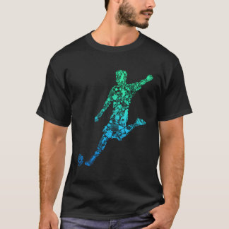 Unga fotbollsspelare t shirt