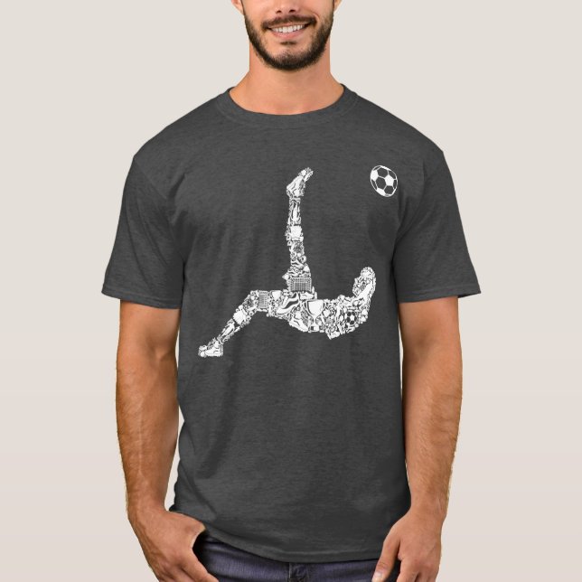 Unga fotbollsspelare Unga Manar Boys Kids T Shirt (Framsida)