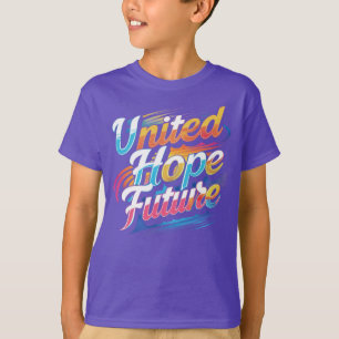 Unga framtidsutsikter - brant och optimistisk desi t shirt