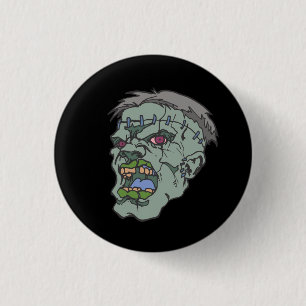 Unga Frankenstein grafiska Pinback knäppas Knapp