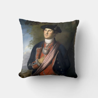 Unga George Washington porträtt Kudde
