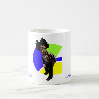 Unga Gloryan med Suspenders Kaffemugg