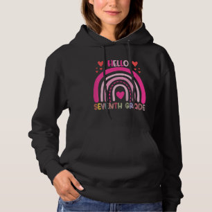 Unga Hej 7:e Klass Regnbågslärare barn tillbaka ti T Shirt