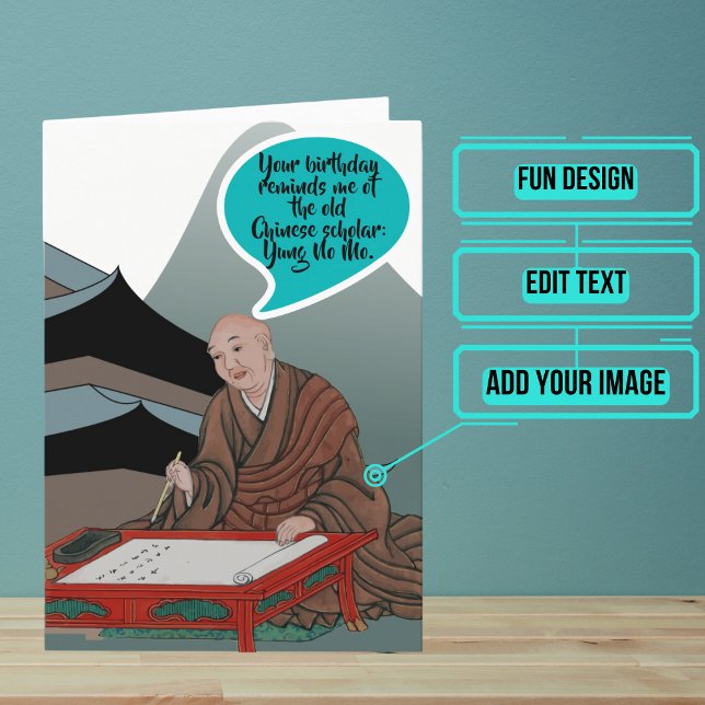 Unga inget fler födelsedagskort kort (Great card for the friend or family member in your life who dreads growing old.)