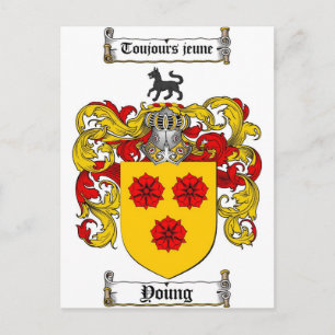 Unga Jackar i Arm/Ungdomsfamiljen Crest Vykort