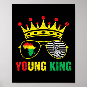 Unga Junttonde 1865 Kung Fria Afrika 19 juni Poster