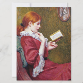 Unga kvinnor som läser Bra Bok Kort