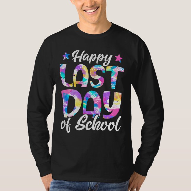 Unga lärare Lycklig, förra Hejen, sommar T Shirt (Framsida)