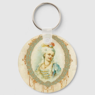 Unga Marie Antoinette Nyckelring