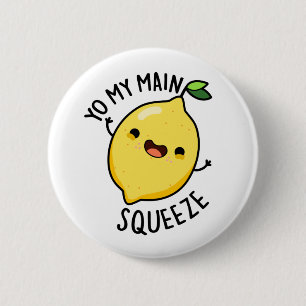 Unga min huvudsögla Lemon Pun Knapp