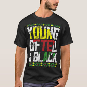 Unga och svarta historiebilder Afrikas Manar Kvinn T Shirt