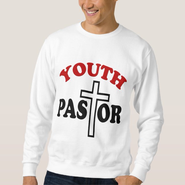 Unga pastor långärmad tröja (Framsida)