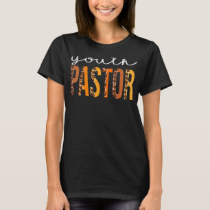 Unga pastor leopard Squad Cute Fall Höst tack T Shirt