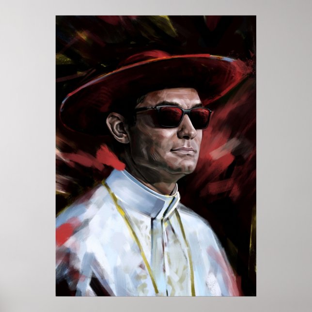 Unga påven poster (Framsidan)