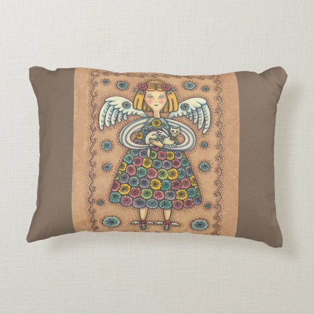 Unga, Quilt Angel ACCENT PILLOW Prydnadskudde (Baksidan)