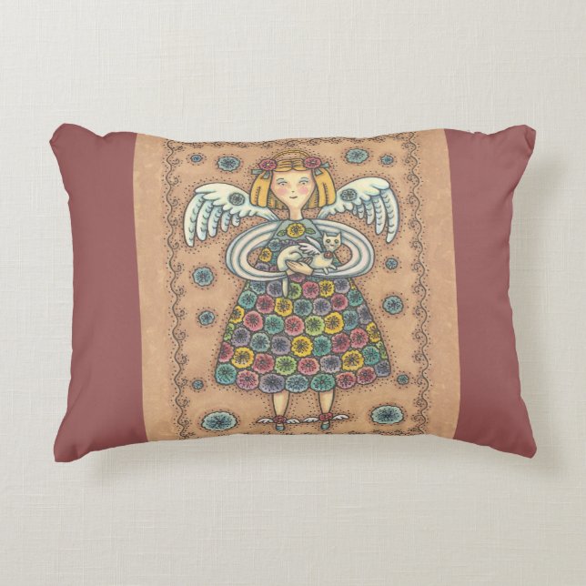 Unga, Quilt Angel ACCENT PILLOW Prydnadskudde (Framsidan)