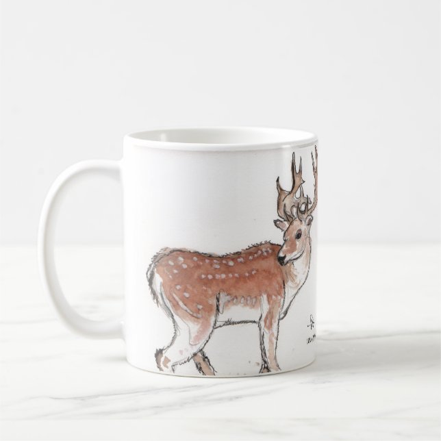 Unga renar kaffemugg (Vänster)
