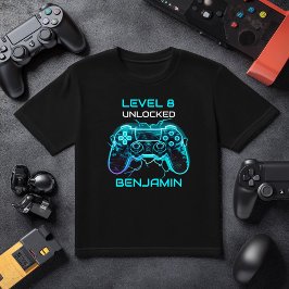 Unga spelare - Personlig upp på födelsedag T Shirt