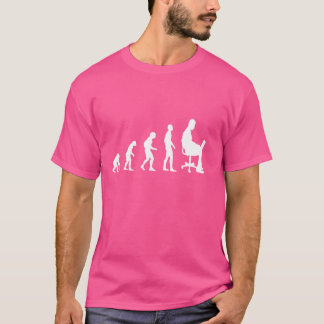 Unga spelfantast i Evolution Gamer T Shirt