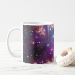 Unga stjärnor i det lilla magellaniska molnet. kaffemugg