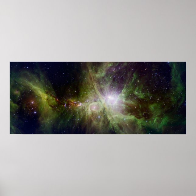 Unga stjärnor i Orion Nebula Poster (Framsidan)