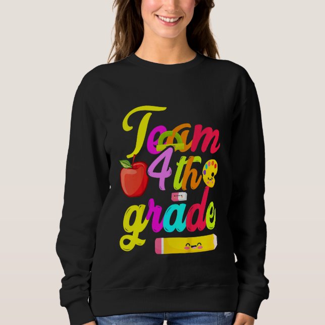 Unga Student,, fjärde Klass-läraren, tillbaka till T Shirt (Framsida)