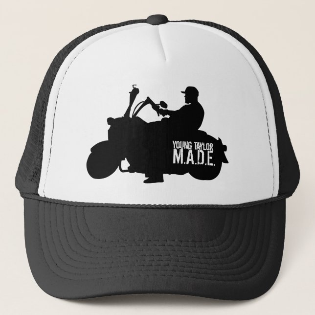 Unga Taylor gjorde hatten Truckerkeps (Framsida)