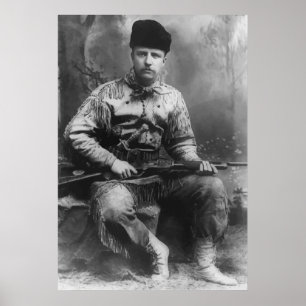 Unga Teddy Roosevelt Poster