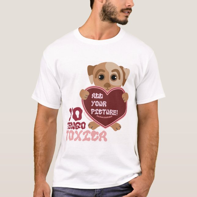 Unga Tengo Toxica Dingus Valp T Shirt (Framsida)