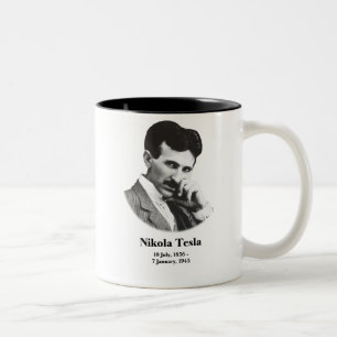 Unga Tesla Två-Tonad Mugg