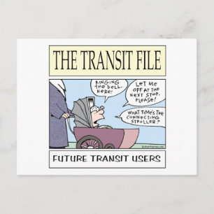 Unga transitanvändare vykort