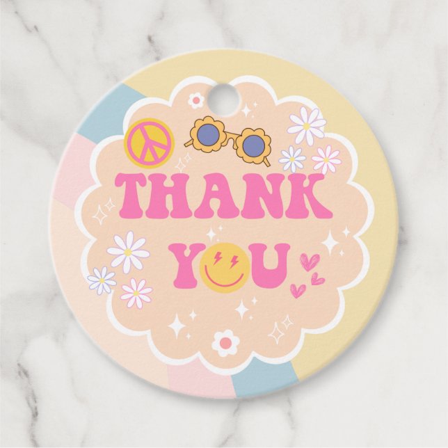 Unga, Vild och tre födelsedagars Tack Sticker Gåvor Etiketter (Framsida)