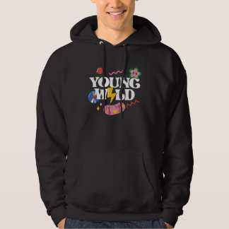 Unga Vilda Lollipop Skateboard Barn Hoodie