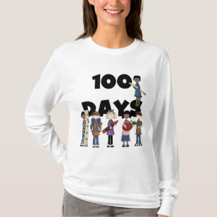 Ungar 100 dagar av School T-tröja och gåvor Tee Shirt
