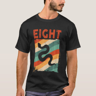 Ungar 8 år gammal 8:e födelsedagstidningen Orake R T Shirt