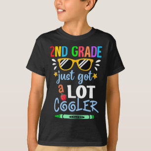 Ungar andra Klass 2:e bara Har en stor kylare till T Shirt